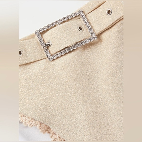 NWT Maiyo Claudia Bikini Set in Gold Size Large - Picture 4 of 9